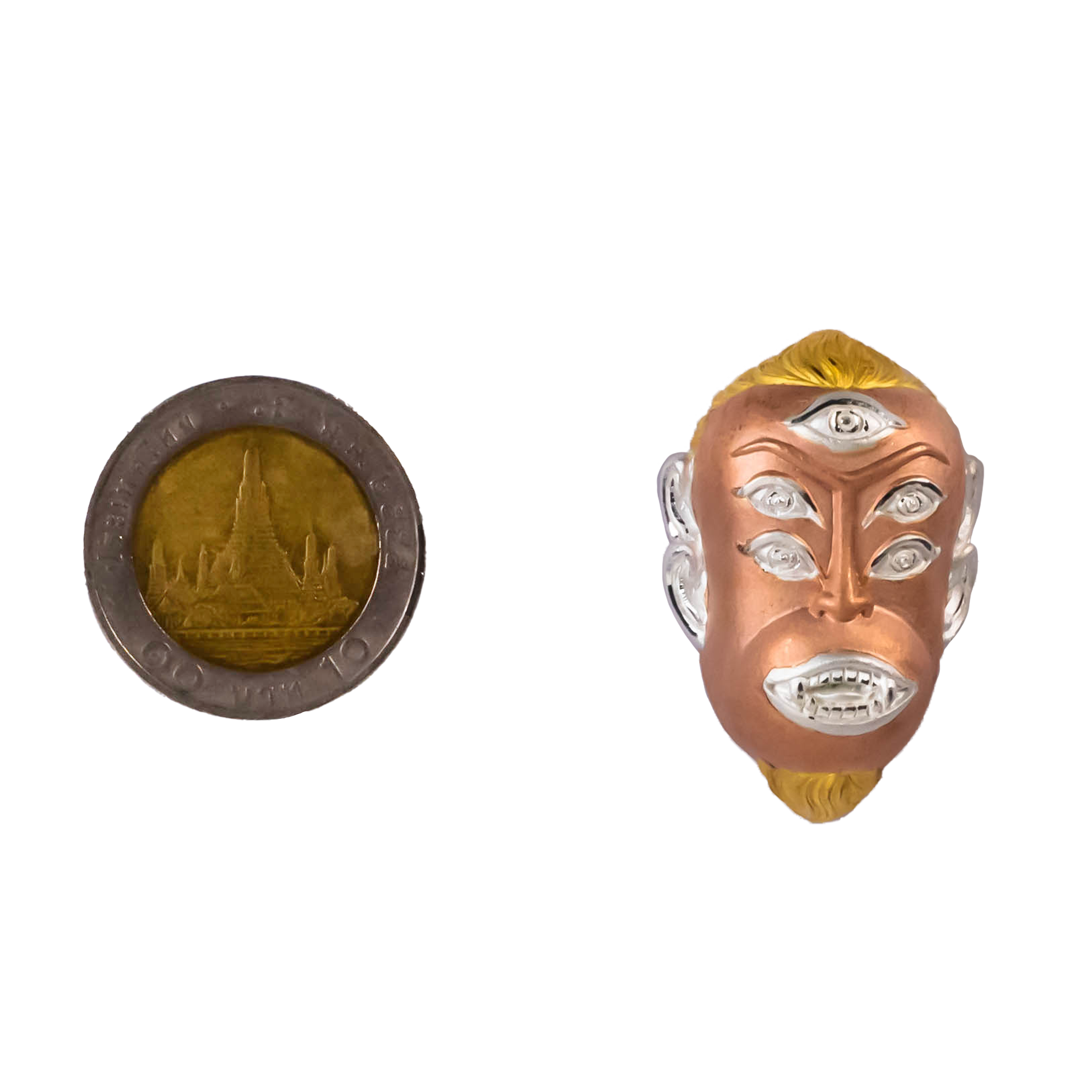 หน้ากากสี่หููห้าตา สามกษัตริย์ หน้า